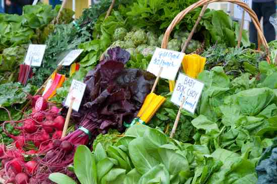 
Organic farming using traditonal farming methods and natural fertilizers can provide fresh, healthy produce. 
